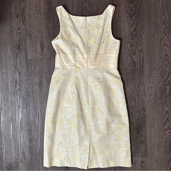 rickie freeman
TERI JON Dress w/ Crop Jacket yellow w/metallic Brocade size 6 - Picture 12 of 13